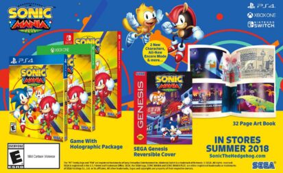 Sonic Mania Plus und Puma angekündigt