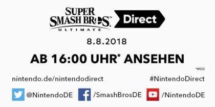 Nintendo Direct für Super Smash Bros. Ultimate Nintendo Direct für Super Smash Bros. Ultimate