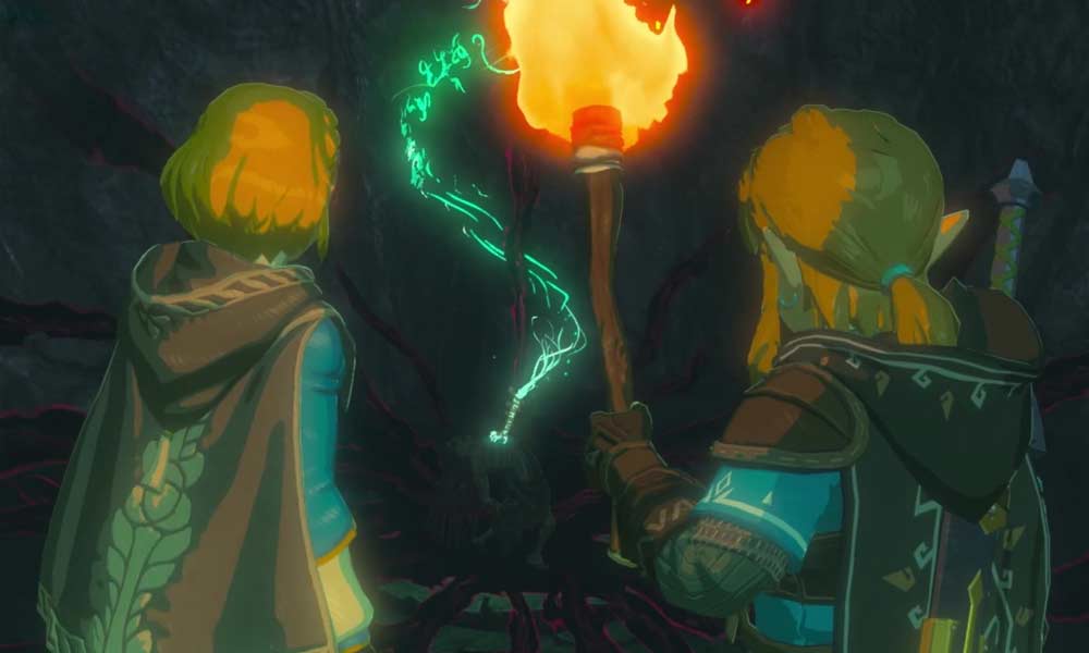 Link und Zelda finden Hinweise zu Ganondorf - (C) Nintendo