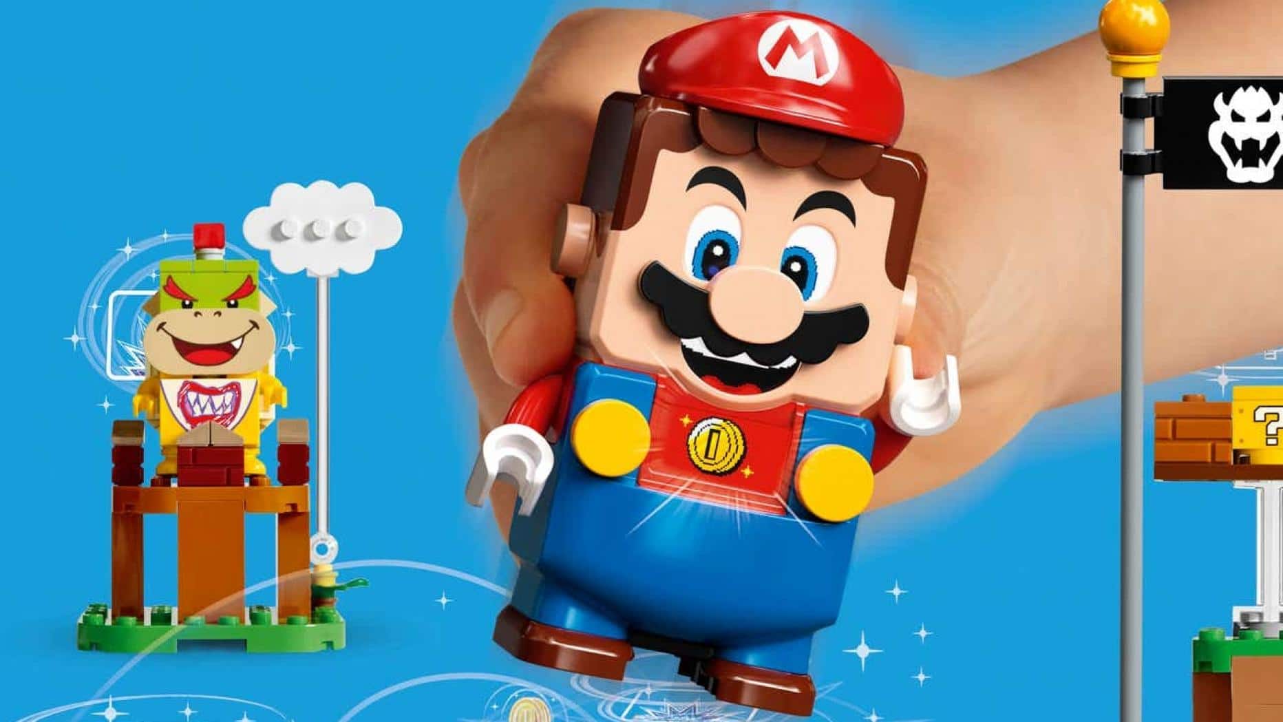 Super Mario als LEGO-Figur. Schon bald im Handel