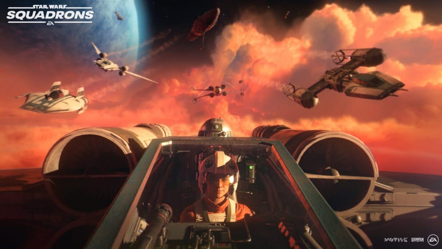 Star Wars: Squadrons ist nur aus der First-Person-Ansicht (Cockpit) spielbar