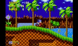 Sonic the Hedgehog für den Sega Mega Drive.