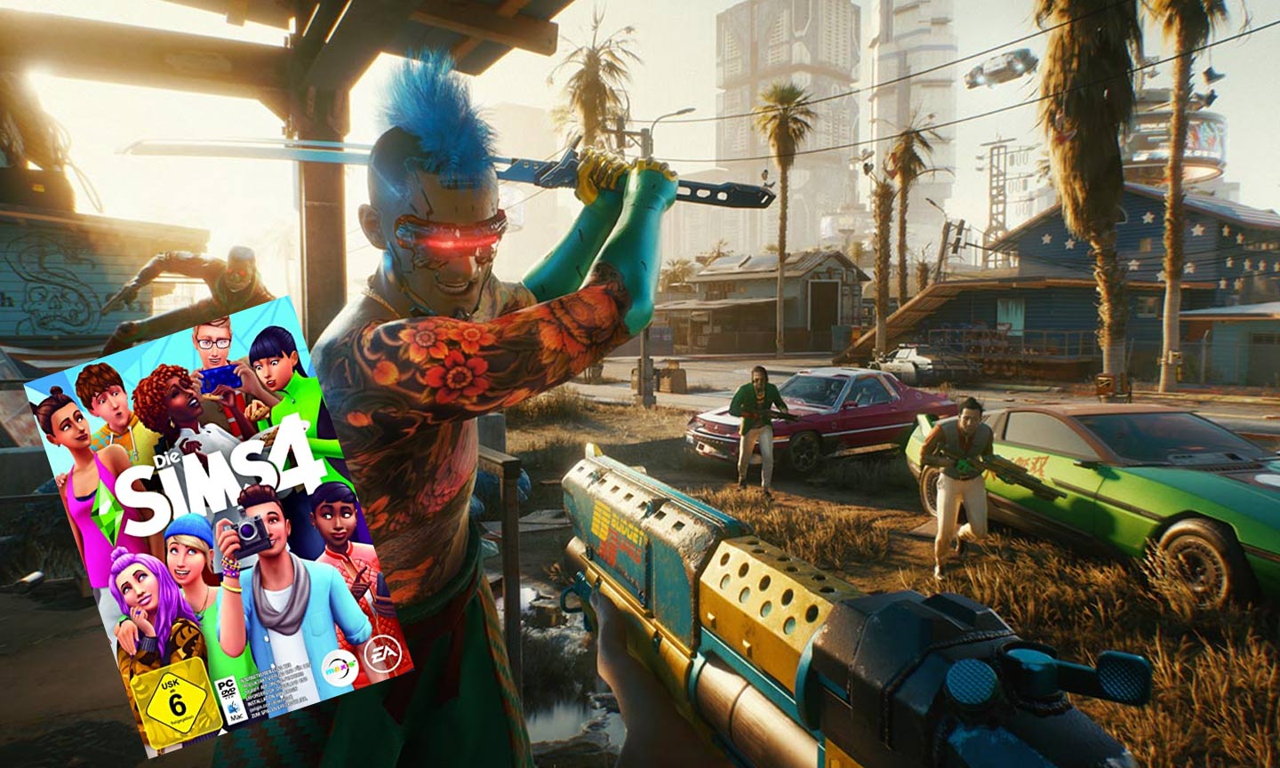 Die Sims 4-Mod lässt dich Cyberpunk 2077 spielen (und andere Games)