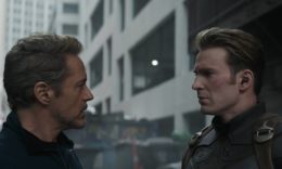Robert Downey Jr. (Iron Man) und Chris Evans (Captain America) in Avengers: Endgame - (C) Marvel