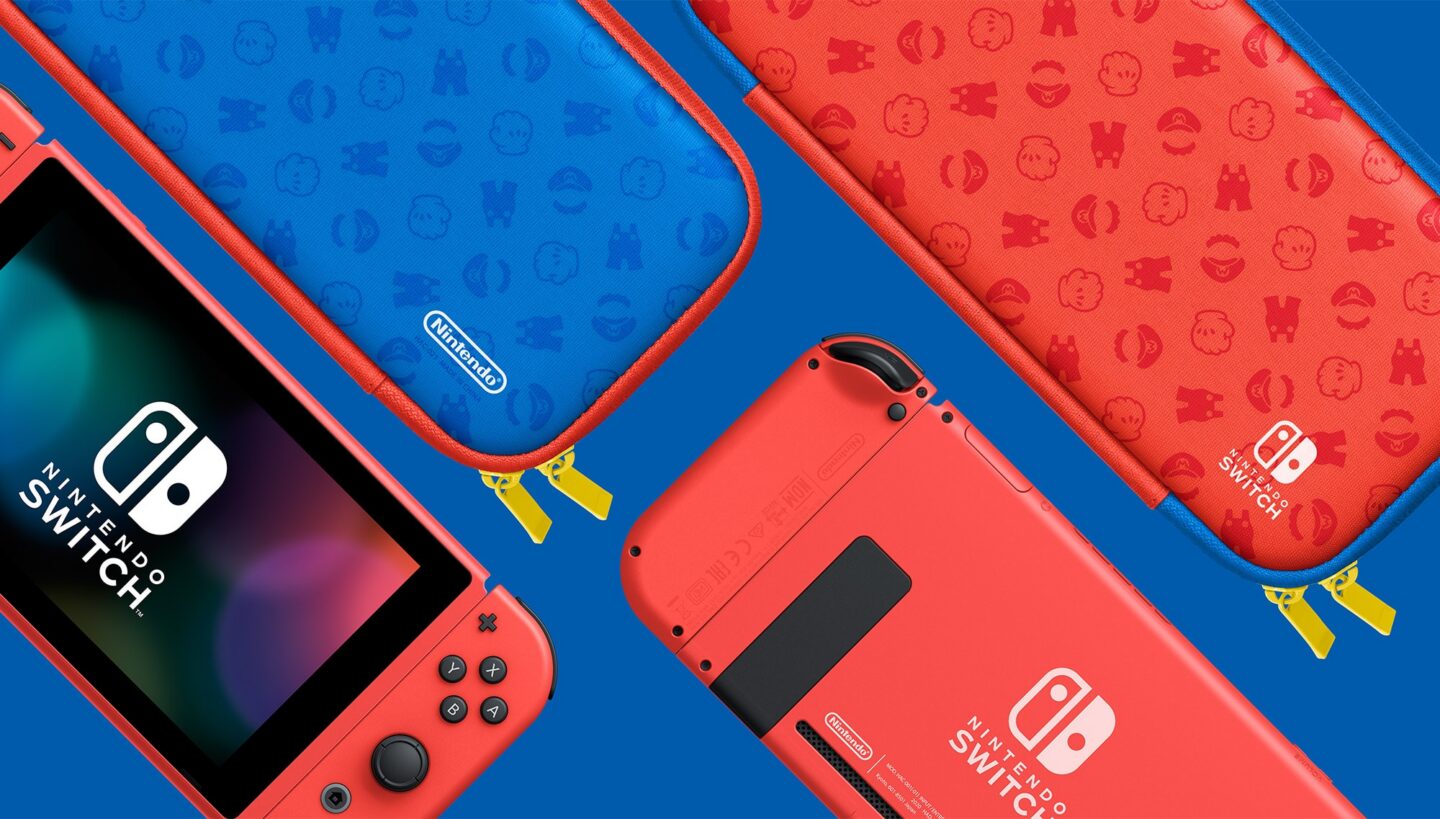 Nintendo Switch bekommt Mario Red & Blue Edition