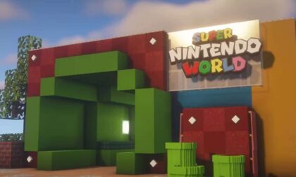 Super Nintendo World von Minecraft-Spieler neu erstellt