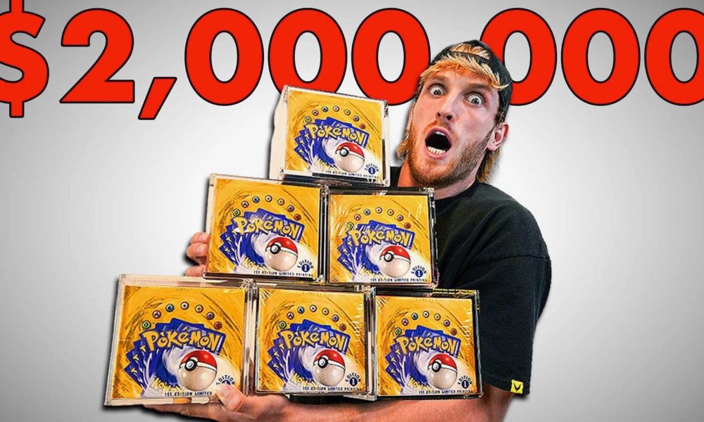 Logan Paul: so hat er $2 Millionen für Pokémon-Karten ausgegeben Logan Paul: so hat er $2 Millionen für Pokémon-Karten ausgegeben