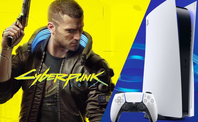 Die PS5- und Xbox Series X-Version von Cyberpunk 2077 erscheint im 4. Quartal 2021. - (C) CD Projekt, Sony; Bildmontage: DailyGame