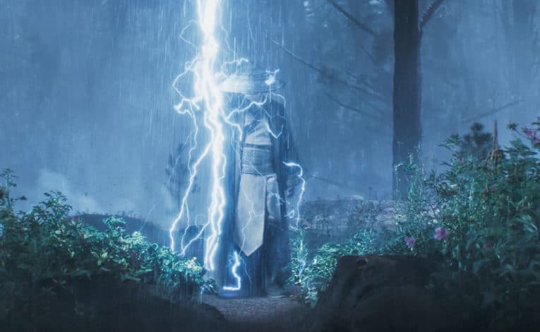 TADANOBU ASANO as Lord Raiden in New Line Cinema’s Mortal Kombat © 2021 Warner Bros. Entertainment Inc. All Rights Reserved.