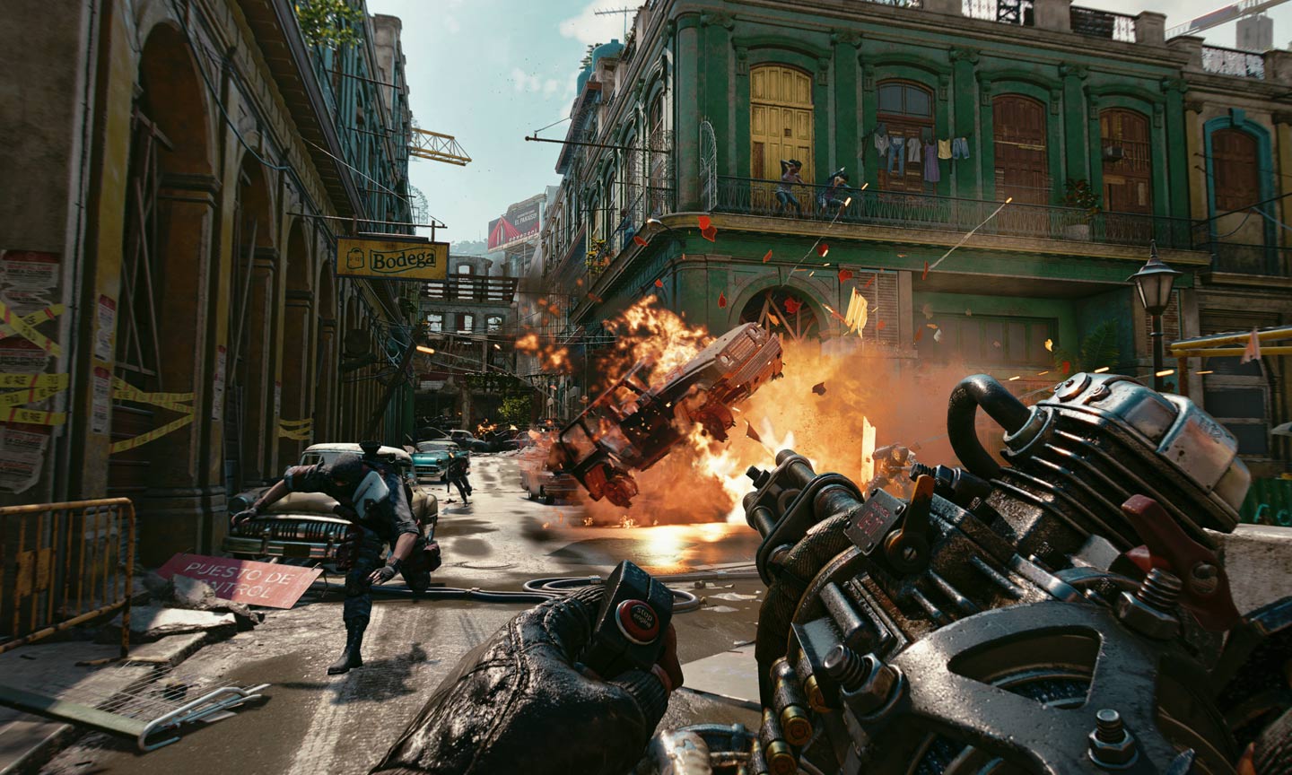 Wuuummmms! Auch Zerstörung ist ein Teil von Far Cry 6. - (C) Ubisoft