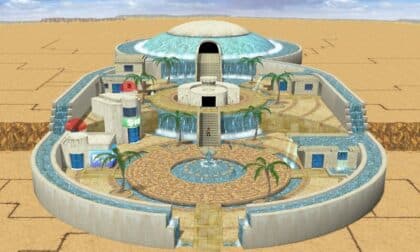 Animal Crossing: New Horizons-Spieler erstellt Pokémon Colosseum City