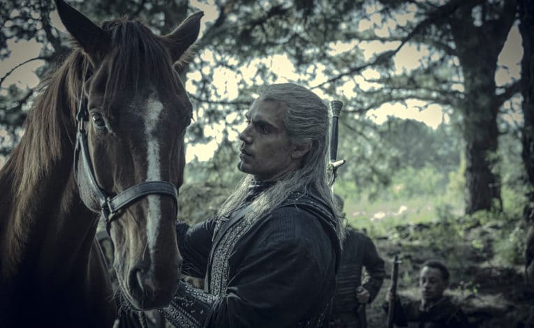 The Witcher (Henry Cavill) and Roach © Netflix, Foto: Katalin vermes