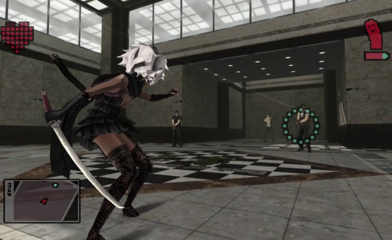 (C) XSEED Games und Grasshopper Manufacture