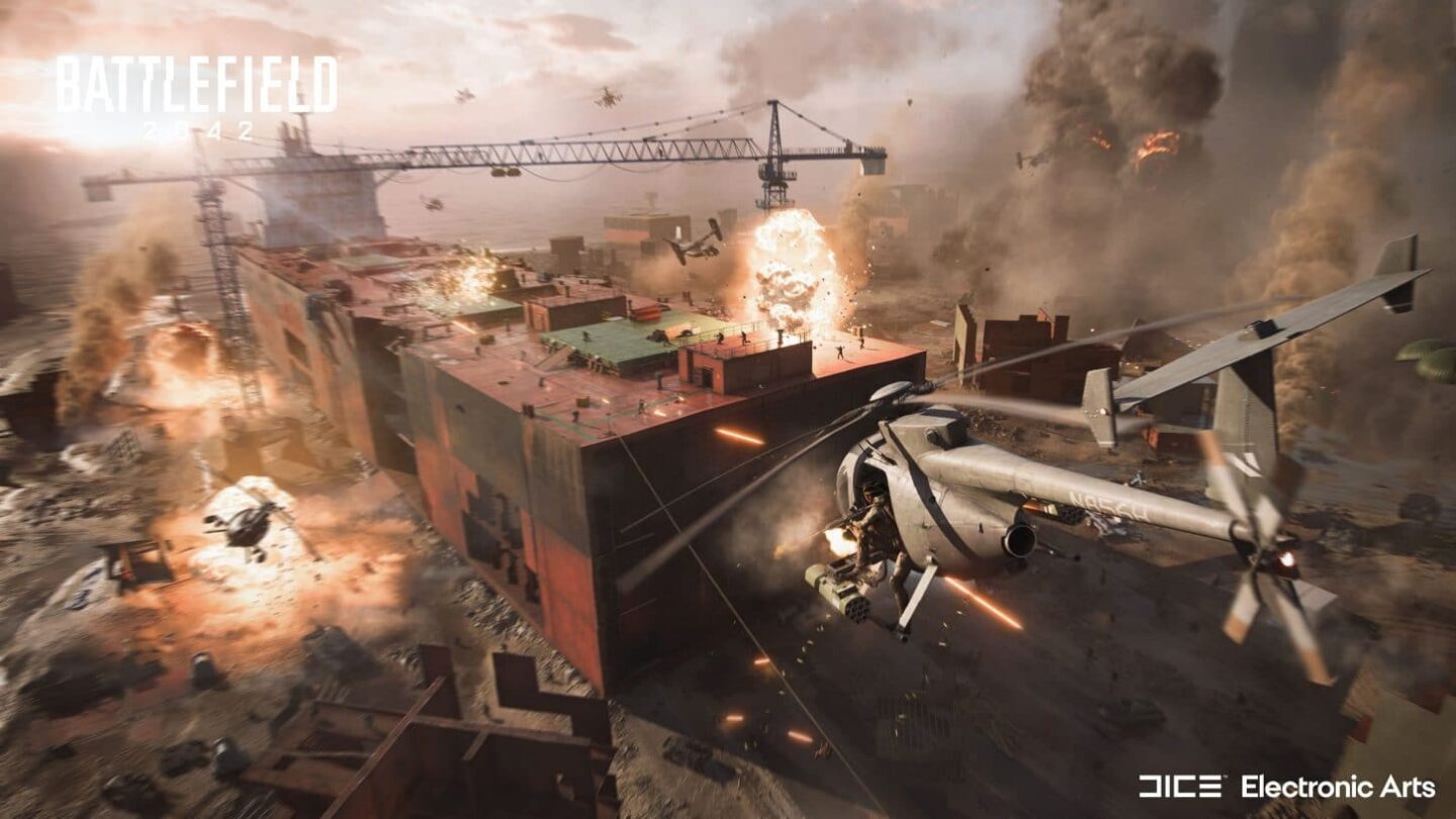 Battlefield 2042: Erste Gameplay Szenen sind unglaublich Battlefield 2042: Erste Gameplay Szenen sind unglaublich