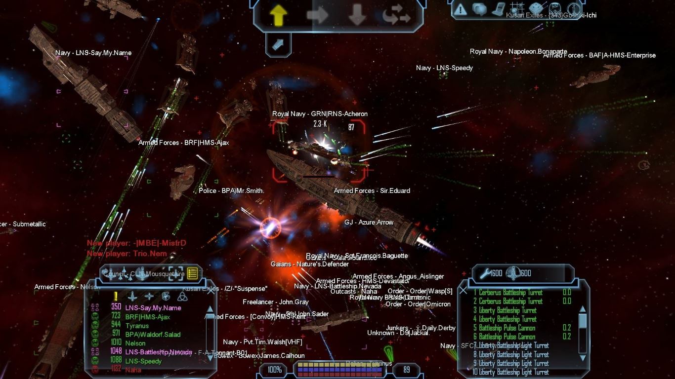 Die spektakulären Multiplayer-Gefechte und sinnvollen Erweiterungen machen die Discovery-Mod mitunter zu einer der beliebtesten bei den Spielern. © DiscoveryGC-Mod, Microsoft, Digital Anvil