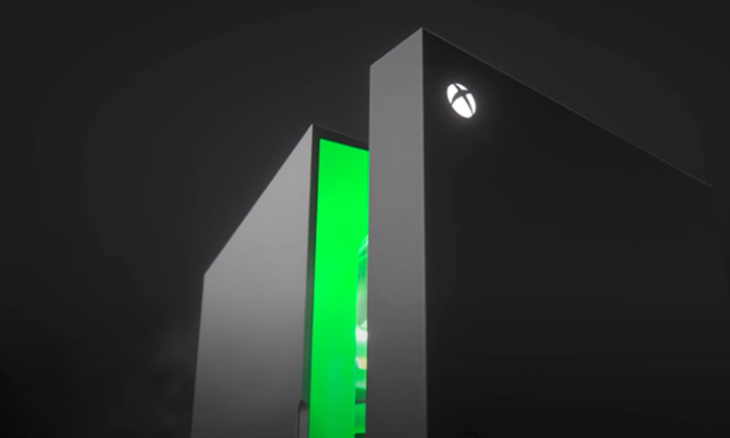 Das ist keine neue Konsole mit Tür: der Xbox Mini-Kühlschrank soll Ende 2021 erscheinen. - (C) Microsoft