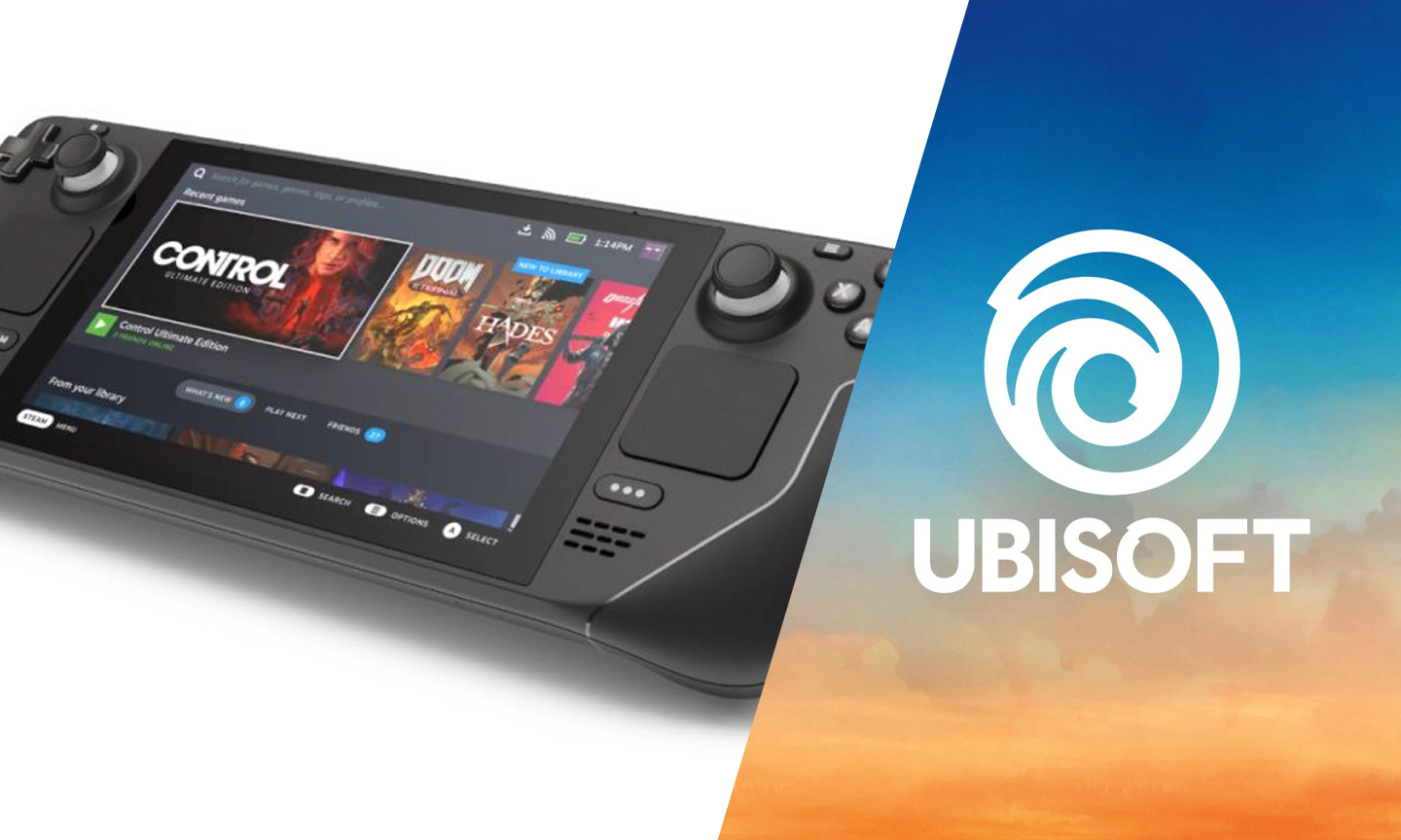 Ubisoft wird vielleicht seine Spiele auf das Steam Deck bringen Ubisoft wird vielleicht seine Spiele auf das Steam Deck bringen
