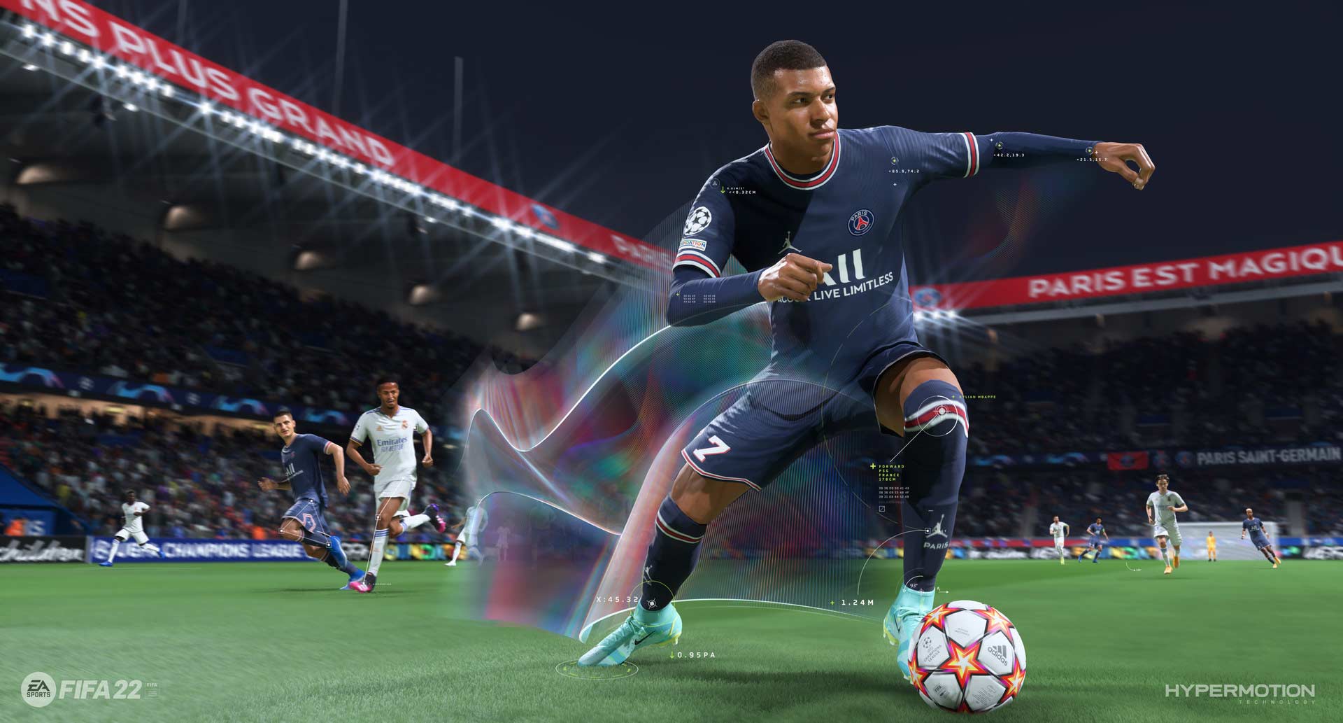 Next-Gen-Features wie "HyperMotion" bleiben in den Spielen "FIFA 22" und "Madden NFL 22" ausschließlich den Next-Gen-Konsolen von Microsoft und Sony vorbehalten. © EA Sports