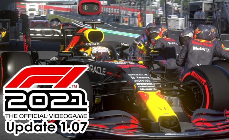 F1 2021: Update 1.07 reaktiviert u. a. 3D-Sound bei PS5-Headsets. © Codemasters, EA SPORTS; Bildmontage: DailyGame
