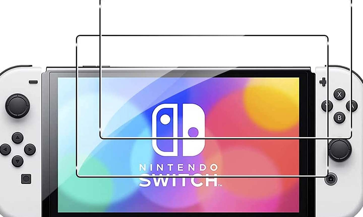 Wer seine Nintendo Switch OLED liebt, der besorgt sich Folien für mehr Displayschutz! - (C) Nintendo, Aerku