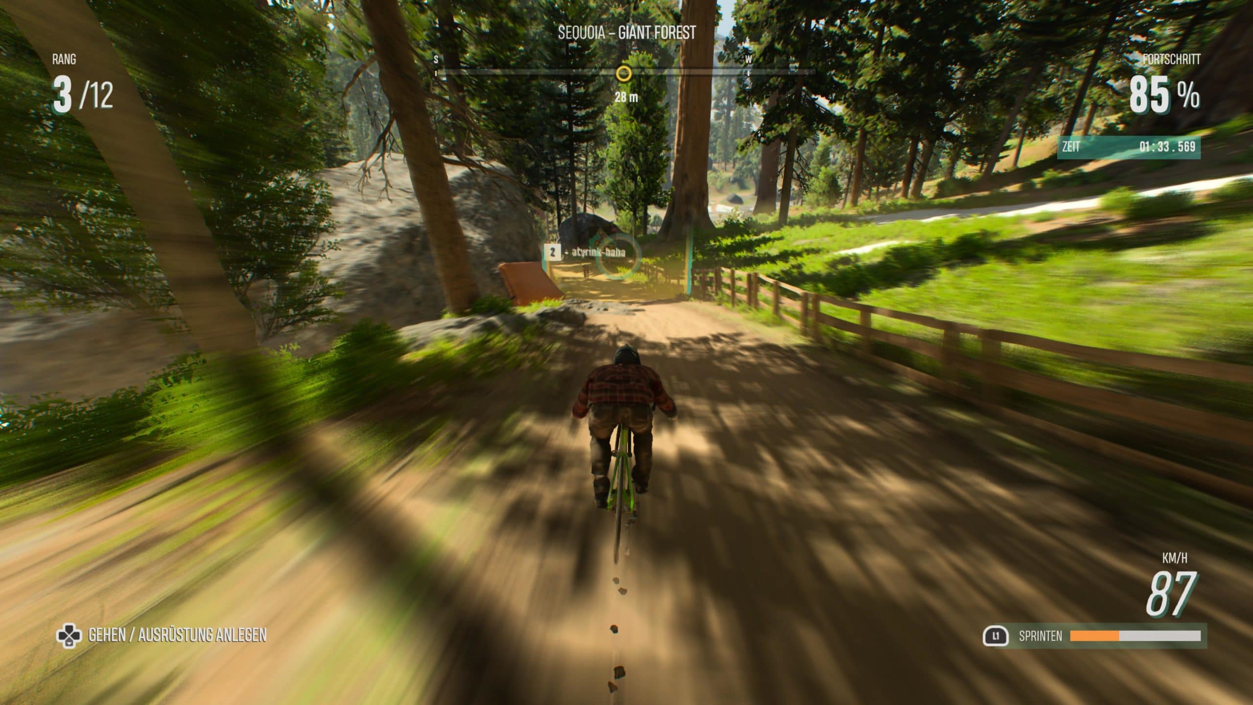 Rennrad Downhill Riders Republic © Ubisoft