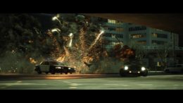 Explosion Matrix Awakens Unreal Engine 5 Demo PS5 © Warner Bros, Screenshot: DailyGame