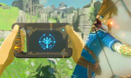 The Legend of Zelda: Breath of the Wild - Der Sheikah-Stein ist eines der wichtigsten Werkzeuge im Spiel. - ©Nintendo - Bildmontage DG