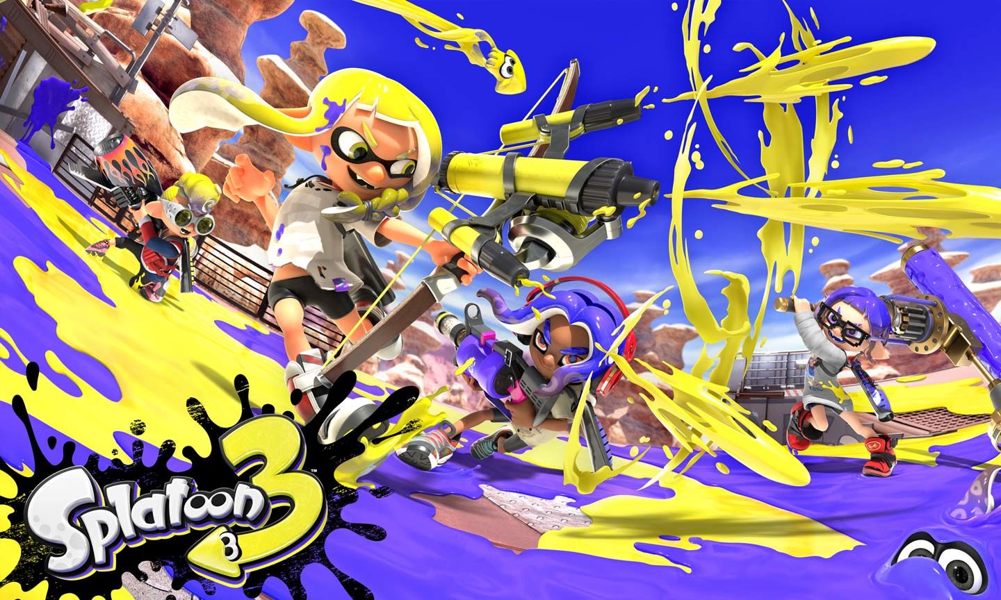 Splatoon 3: Waffen aus den bisherigen Titel sind wieder dabei Splatoon 3: Waffen aus den bisherigen Titel sind wieder dabei