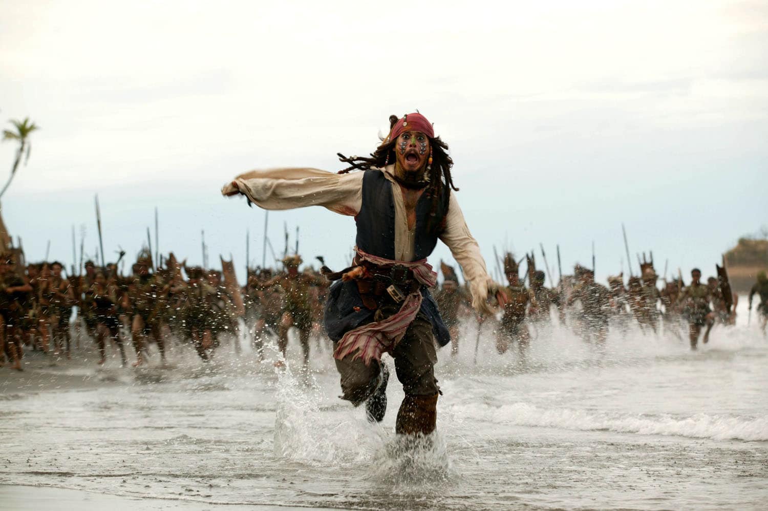 Johnny Depp, PIRATES OF THE CARIBBEAN: DEAD MAN'S CHEST, © Disney