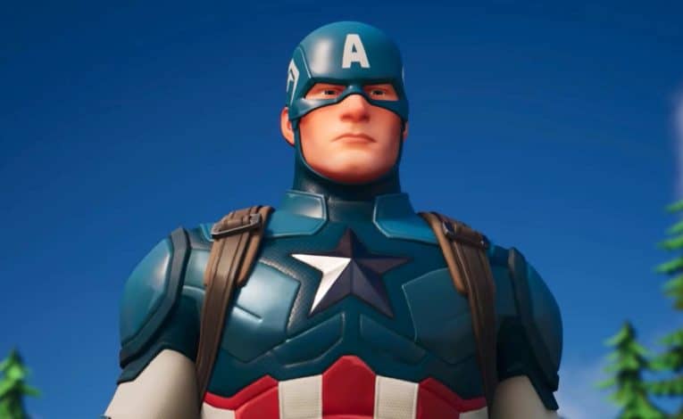 Captain America-Skin in Fortnite - (C) Marvel, Epic Games