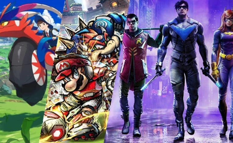 Die schlechtesten Videospiele 2022. - (C) Nintendo, Warner Bros. Games - Bildmontage