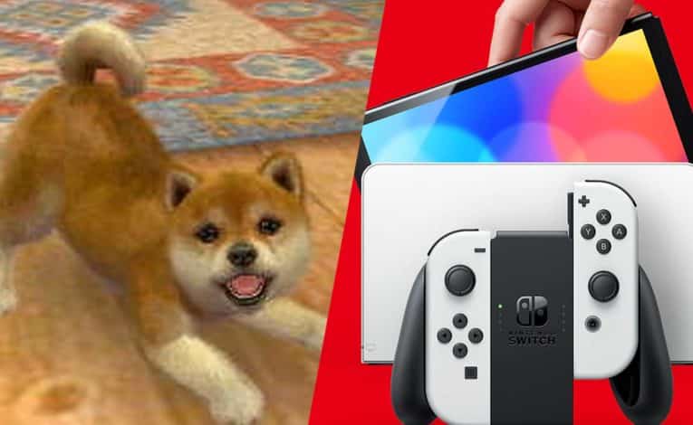 Nintendogs für Nintendo Switch? - Bildmontage - (C) Nintendo