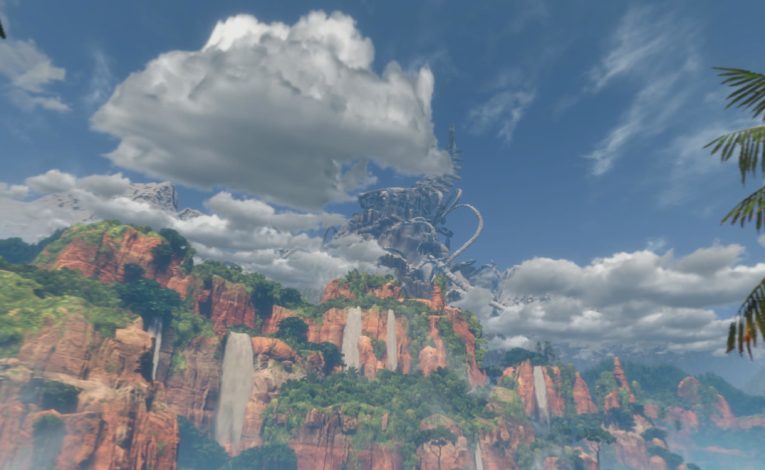 Was für eine Aussicht in Horizon: Call of the Mountain (c) Guerrilla Games, Screenshot DailyGame