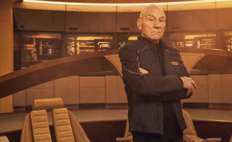 Patrick Stewart as Picard in Star Trek: Picard on Paramount+. Photo Cr: Sarah Coulter/Paramount+. © 2023 CBS Studios Inc. All Rights Reserved.