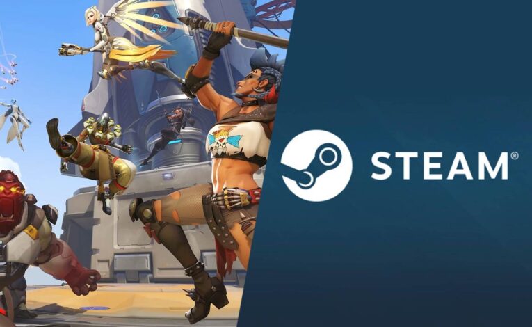 Overwatch 2 startet am 10. August auf Steam. - (C) Blizzard, Valve - Bildmontage