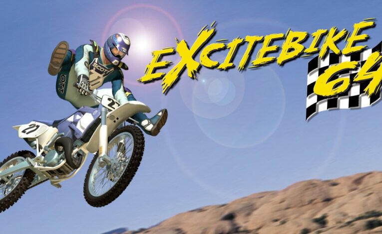 Excitebike 64, ©Nintendo; Bildquelle: nintendo.pt