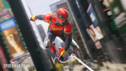 Aurantia Anzug in Spider-Man 2 © Insomniac Games