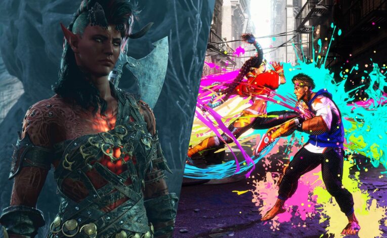 Die besten 7 PC Spiele 2023. - (C) Larian Studios, Capcom - Bildmontage