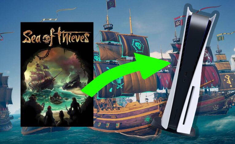 Sea of Thieves (Xbox-Exklusiv) kommt für die PS5! - (C) Rare, Xbox, PlayStation - Bildmontage!