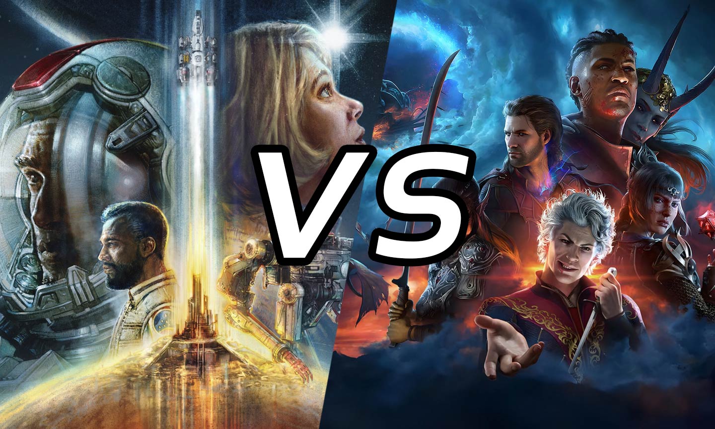 Spieler verbrachten bisher mehr Zeit in Starfield, als in Baldur’s Gate 3