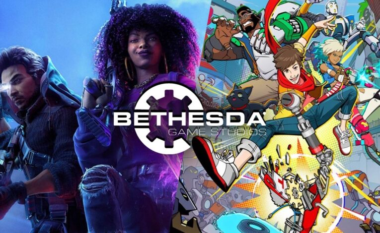 Die beiden Bethesda Game Studios Arkane Austin und Tango Gameworks werden geschlossen. - Bildmontage - Bilder/Logos: Bethesda