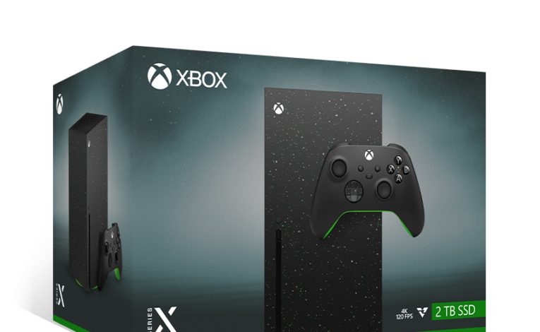 Xbox Series X (2TB) in der Galaxy Black Special Edition - Bild: Microsoft