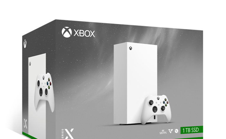 Xbox Series X (1TB) in Robot White - Bild: Microsoft