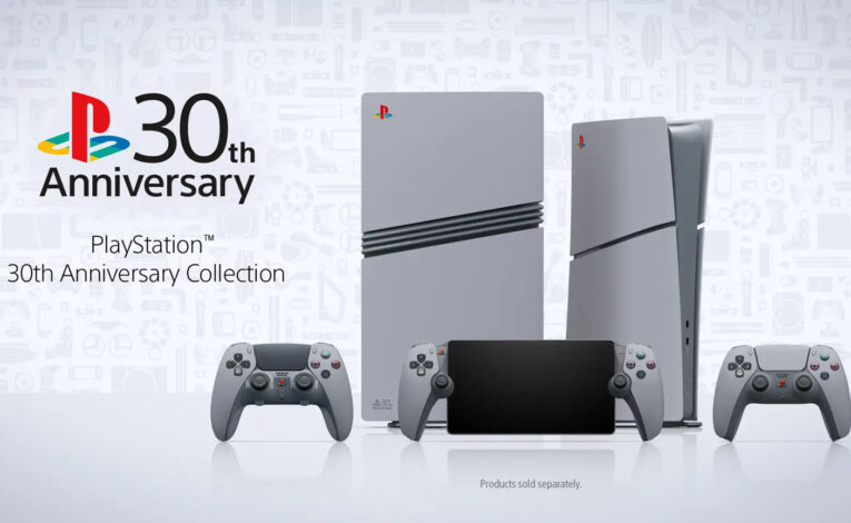 30th Anniversary Limited Edition der PlayStation 5 (Pro) - Bild: SIE