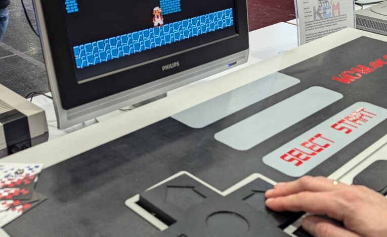 NES-Spiele auf der VIECC 2024. - Bild: Markus Bauer