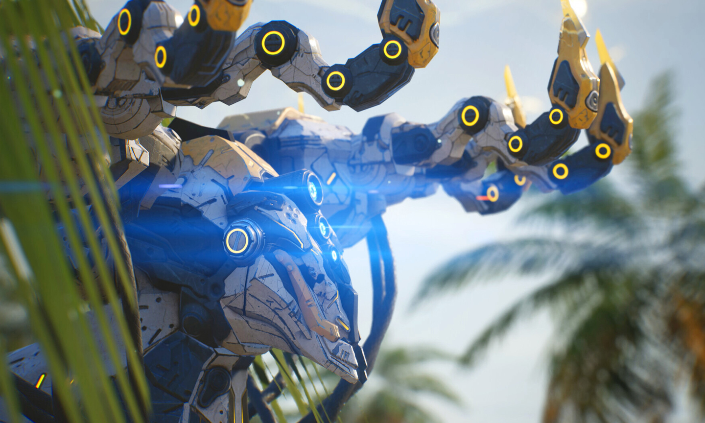 Light of Motiram: Open-World-Abenteuer mit mechanischen Kreaturen