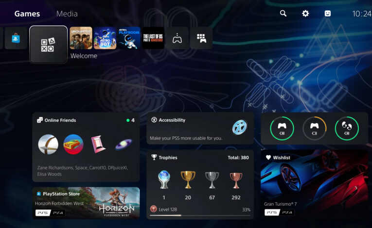 So kannst du deinen PS5 Home Screen anpassen! - Bild: PlayStation Blog