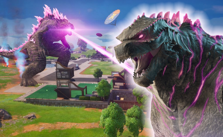 Godzilla in Fortnite! - Bilder: Epic Games - Montage