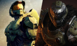 Master Chief (Halo) und DOOM Slayer (DOOM: The Dark Ages hätten sich ein Crossover verdient. Microsoft hatte etwas dagegen! - Bilder: Halo Studios, Bethesda