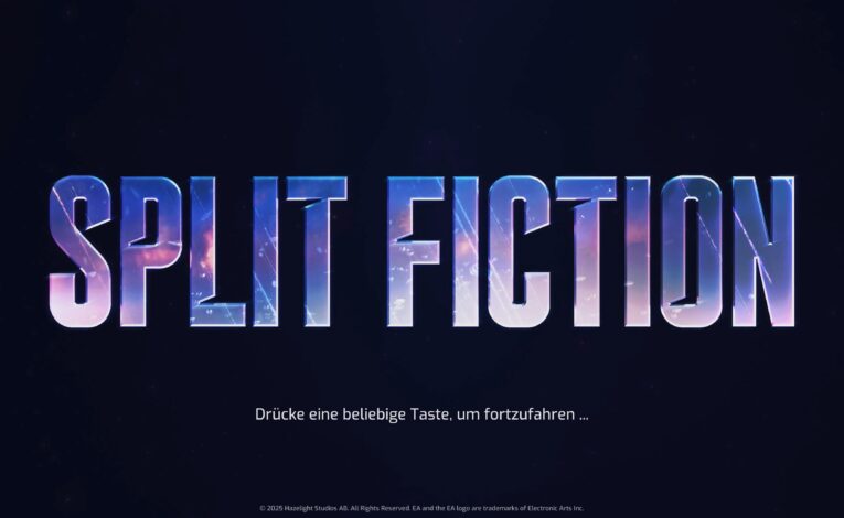 Titlescreen in Split Fiction © Hazelight Studios, Screenshot: DailyGame